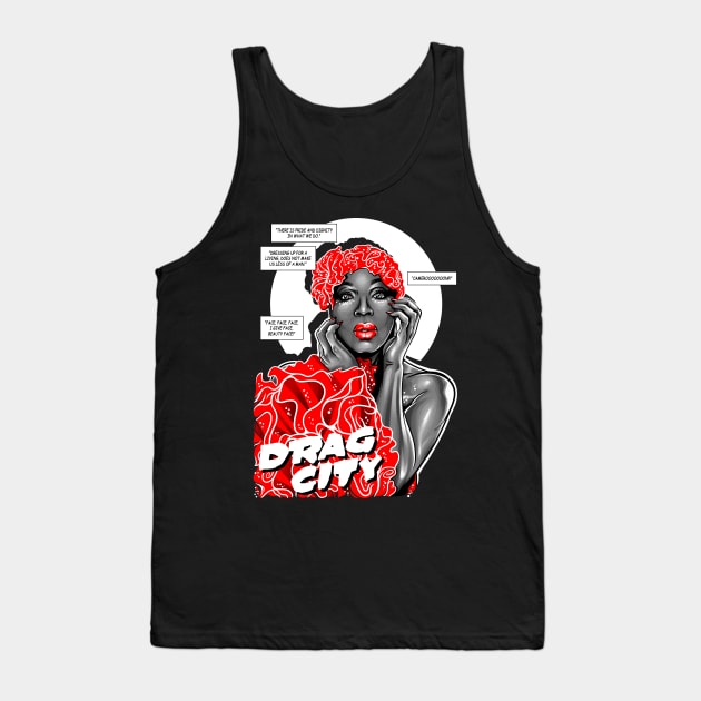 The Original Queen Tank Top by DragCityComics